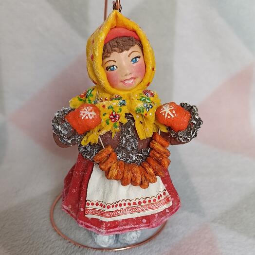 Ватная игрушка
