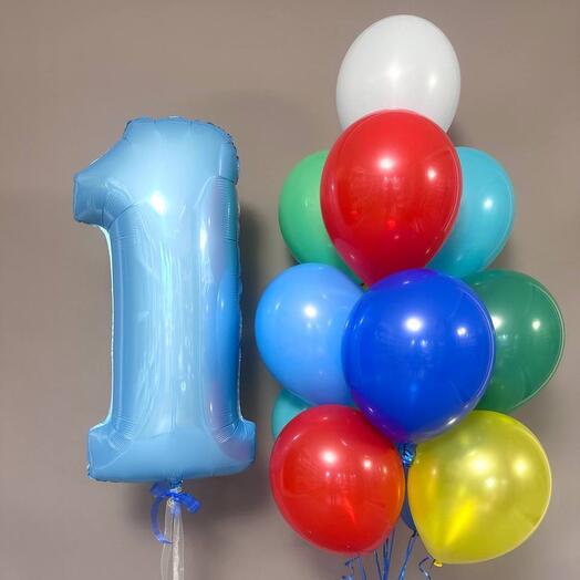 Набор шаров на 1 годик