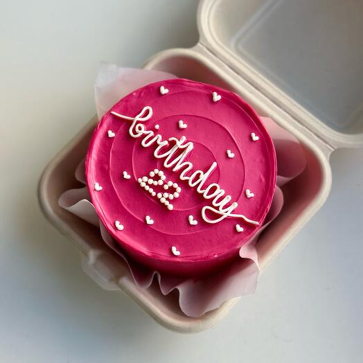 Бенто торт «birthday»
