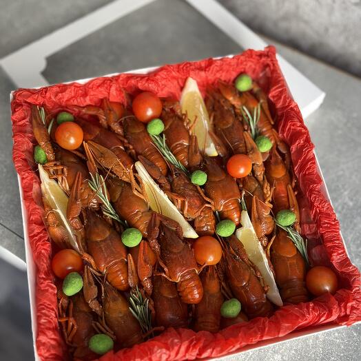 Коробочка с раками