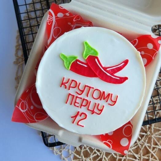 Торт крутому перцу, бенто сыну, другу, коллеге, парню