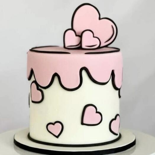 Торт Комикс о Любви