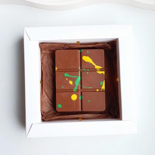 Дубайский шоколад мини плитка