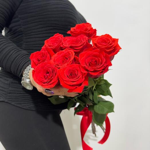 Коралловые розы под ленту ♥️ (Premium)