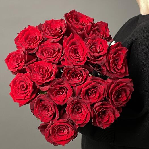 Букет красная роза эксплорер
