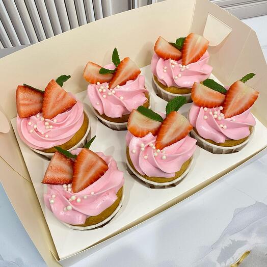 Капкейки 6 шт