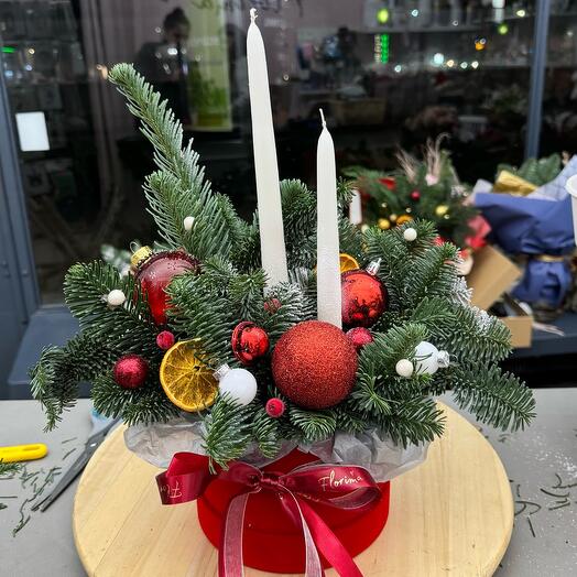 Stroik świąteczny  na stoł