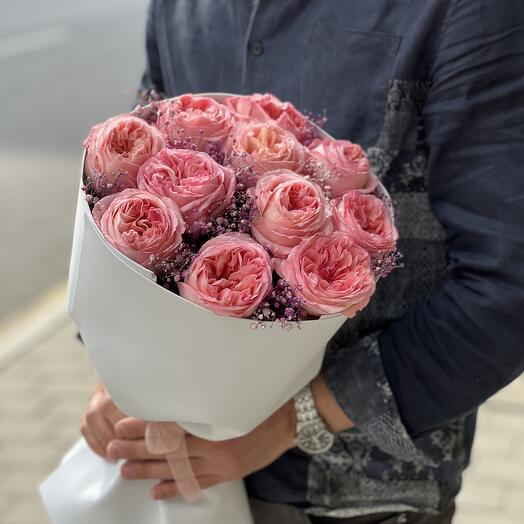 Pion Roses Bouquet