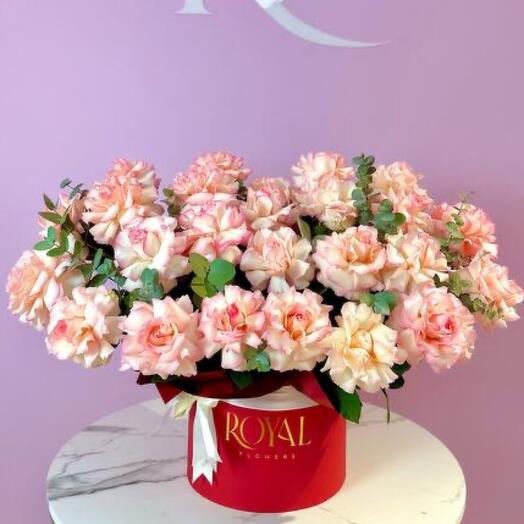 Композиция «Прекрасная любовь» из роз