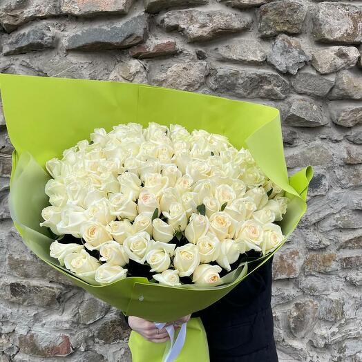 A bright day of 101 roses