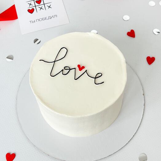 Бенто-торт Love в подарок любимым