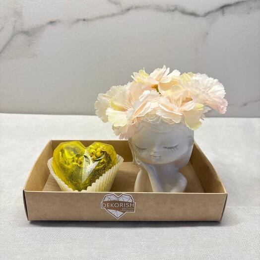 Набор «МАЛЫШКА С ЛАДОШКАМИ»