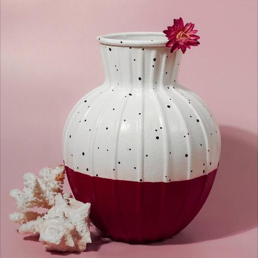 Tintton Ваза "DOUBLE SIDE RED"