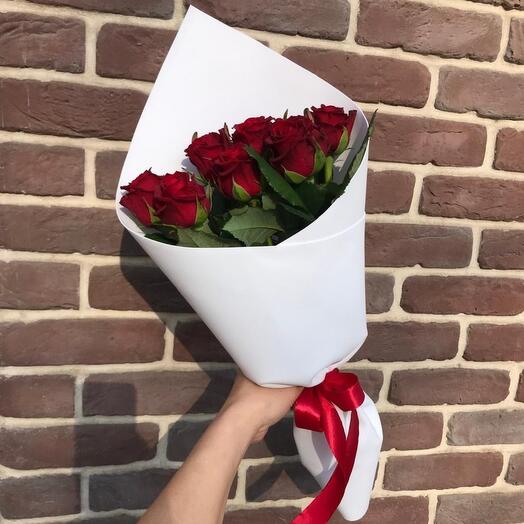 Ramos de 7 rosas rojas🌹