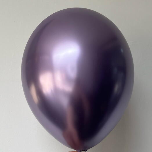 Шар с гелием Фиолетовый Хром