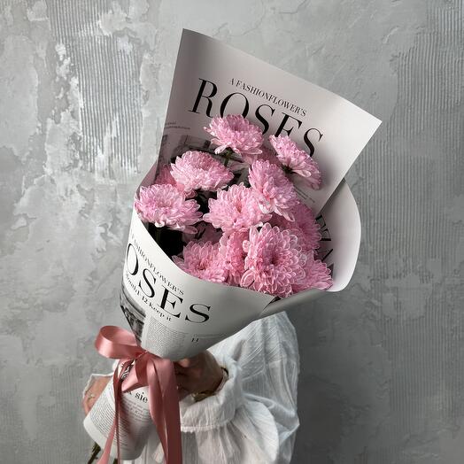 3 веточки нежной хризантемы🌷