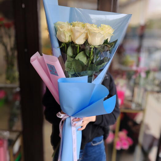 Розы Мондиаль метровые 7шт