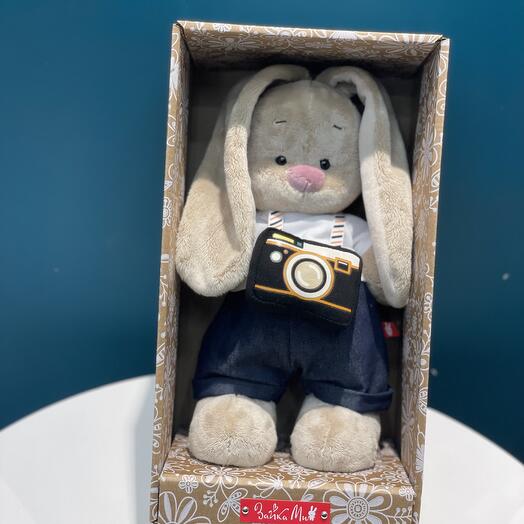 Зайка Ми с фотоаппаратом