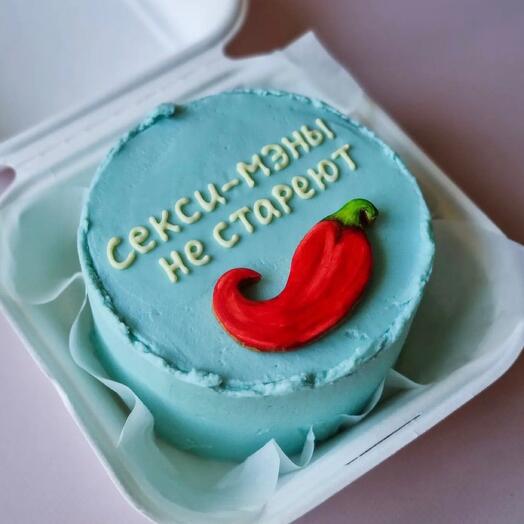 Бенто мужчине с перцем