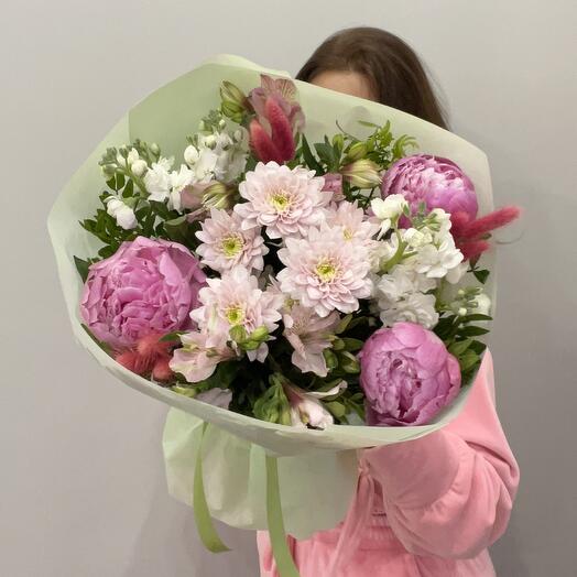 Летний букет с Пионами 🌸