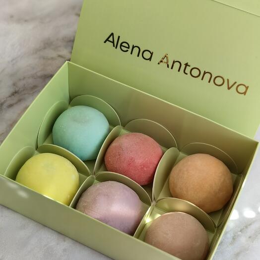 Моти в подарок на день матери, моти ассорти 6 шт, подарок маме, свекрови