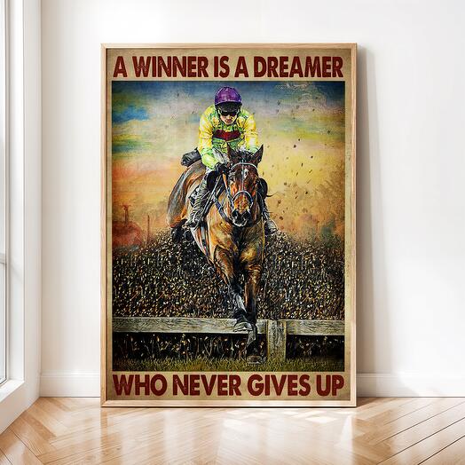 Интерьерный постер "Лошади" винтажная картина 02-0142