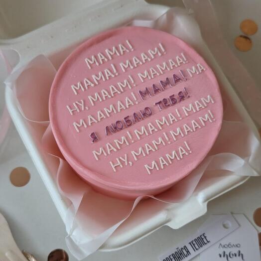 Бенто торт Маме