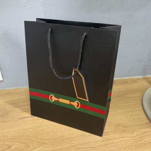 Пакет подарочный мужской