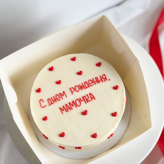 Бенто-торт М «с днем рождения , мамочка»