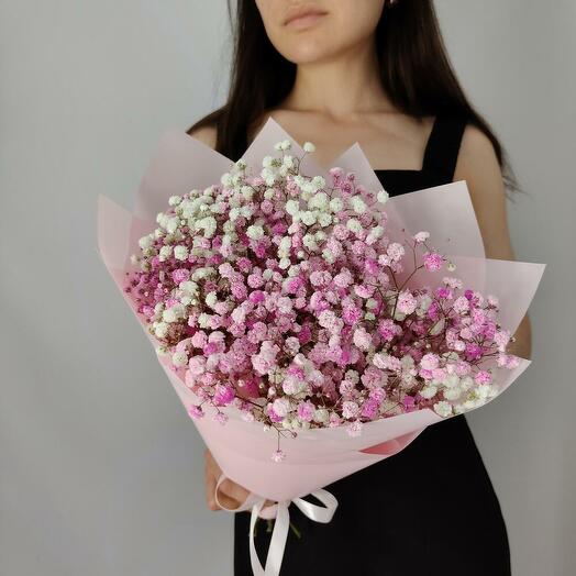 Комплимент из гипсофилы (pink)
