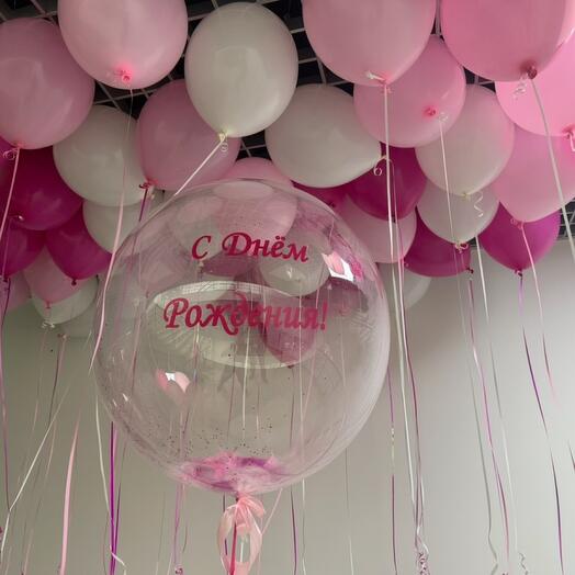 Bolas en el techo chica bolas en el techo