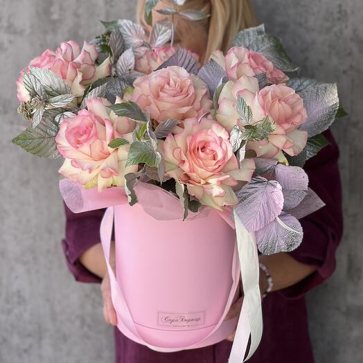 Цветы в коробке