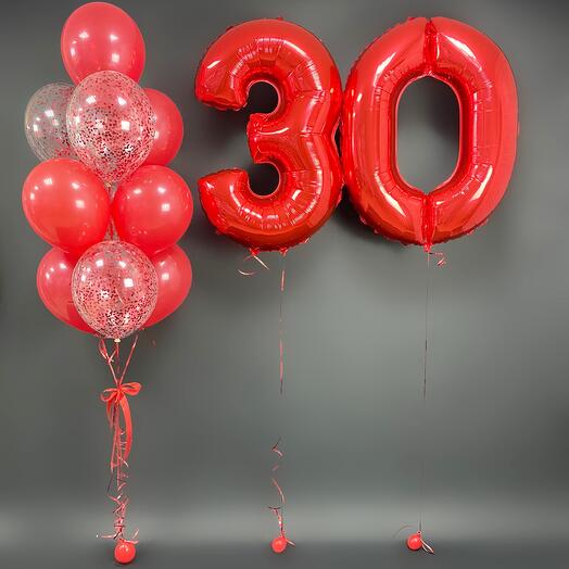 Набор воздушных шаров 30