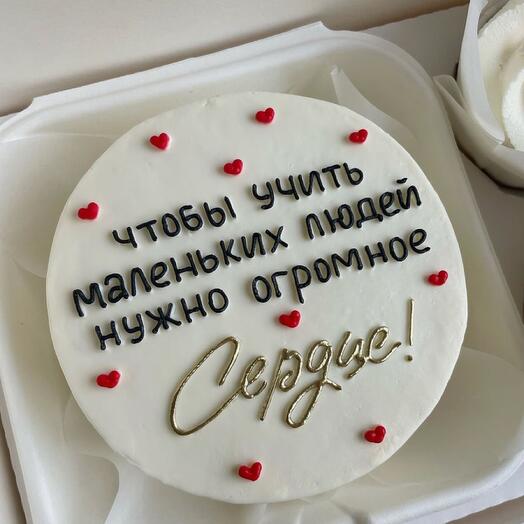 Бенто-торт на День учителя