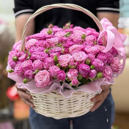 Корзина с бамбастиком 🥰