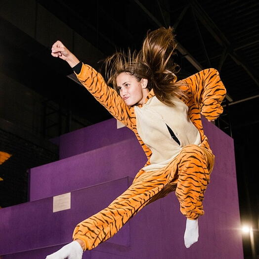 Подарочный сертификат «ОТРЫВ прыжки на батутах» (2 часа будни, 1 человек)