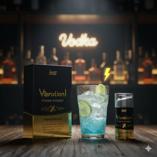 Увлажняющий гель Жидкий вибратор Vodka, 15 мл