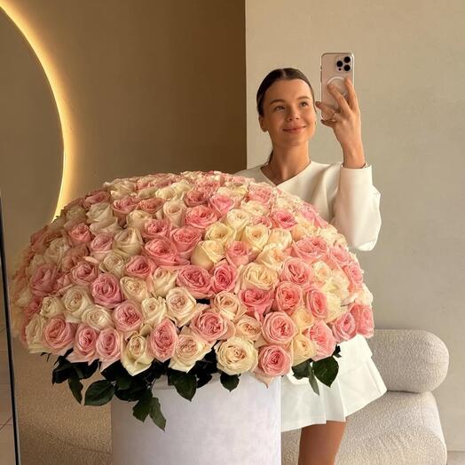 Цветы в коробке