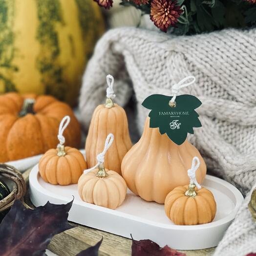 Набор ароматических свечей Pumpkin