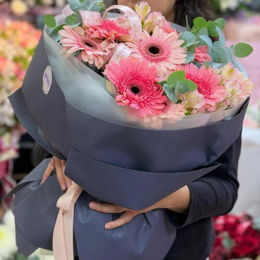 Нежный букет из Гербер