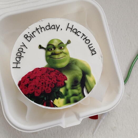 Бенто со Шреком happy birthday
