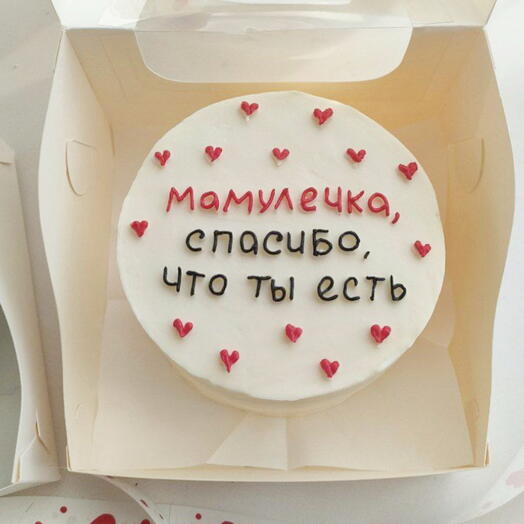 Бенто торт, подарок маме 💕