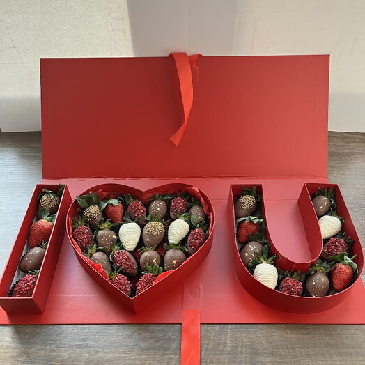 I ♥️ U клубника в шоколаде