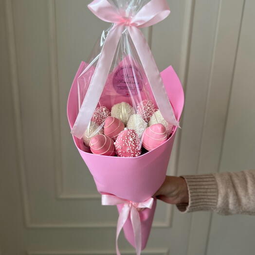 Букет из клубники «Конфетка» 🍬
