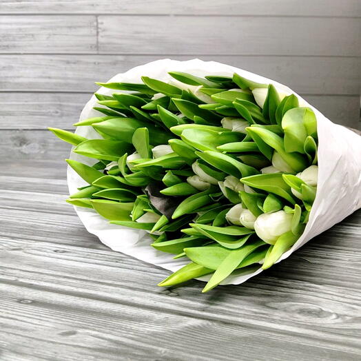 Пачка (50 шт.) Тюльпан Антарктика 40 см Арт. Fc14314c