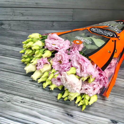 Пачка (10 шт.) Эустома Веддинг Пинк 60 см Арт. Fc5736c