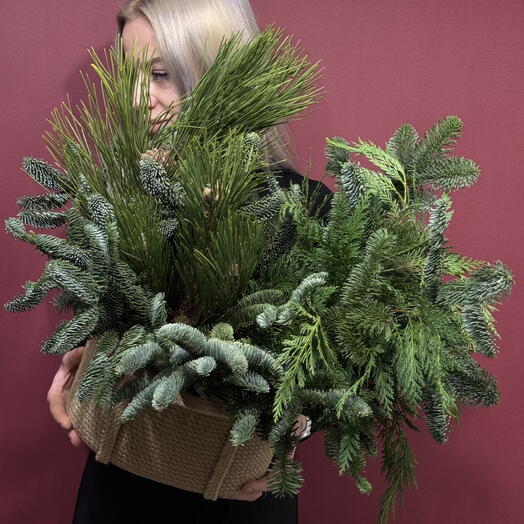 Ароматная композиция из хвои