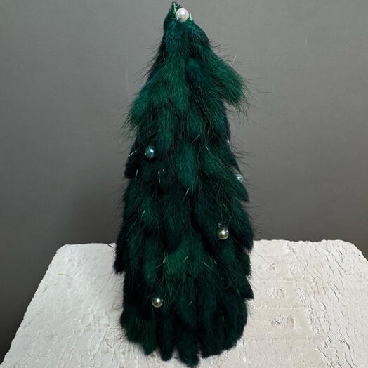 Зелёная ёлочка из лагуруса🎄