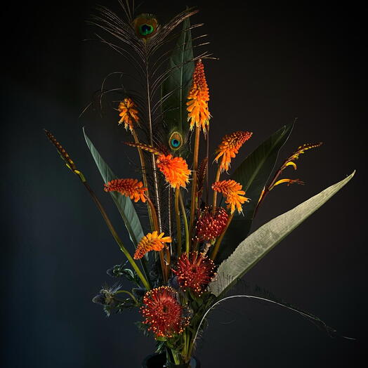 Вау эффект 🔥 Тропический авторский букет