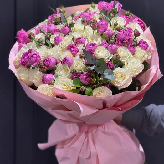 Бело-розовая грация